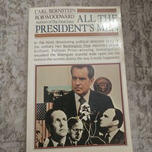 All the Presidents Men - Paperback By Carl Bernstein - GOOD 1987
